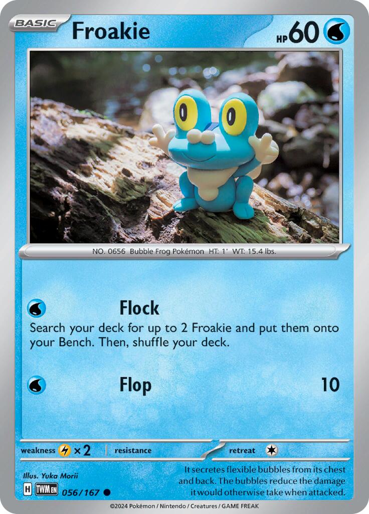 Froakie (056/167) [Scarlet & Violet: Twilight Masquerade] | Anubis Games and Hobby