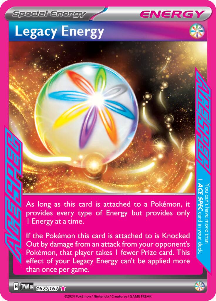 Legacy Energy (167/167) [Scarlet & Violet: Twilight Masquerade] | Anubis Games and Hobby