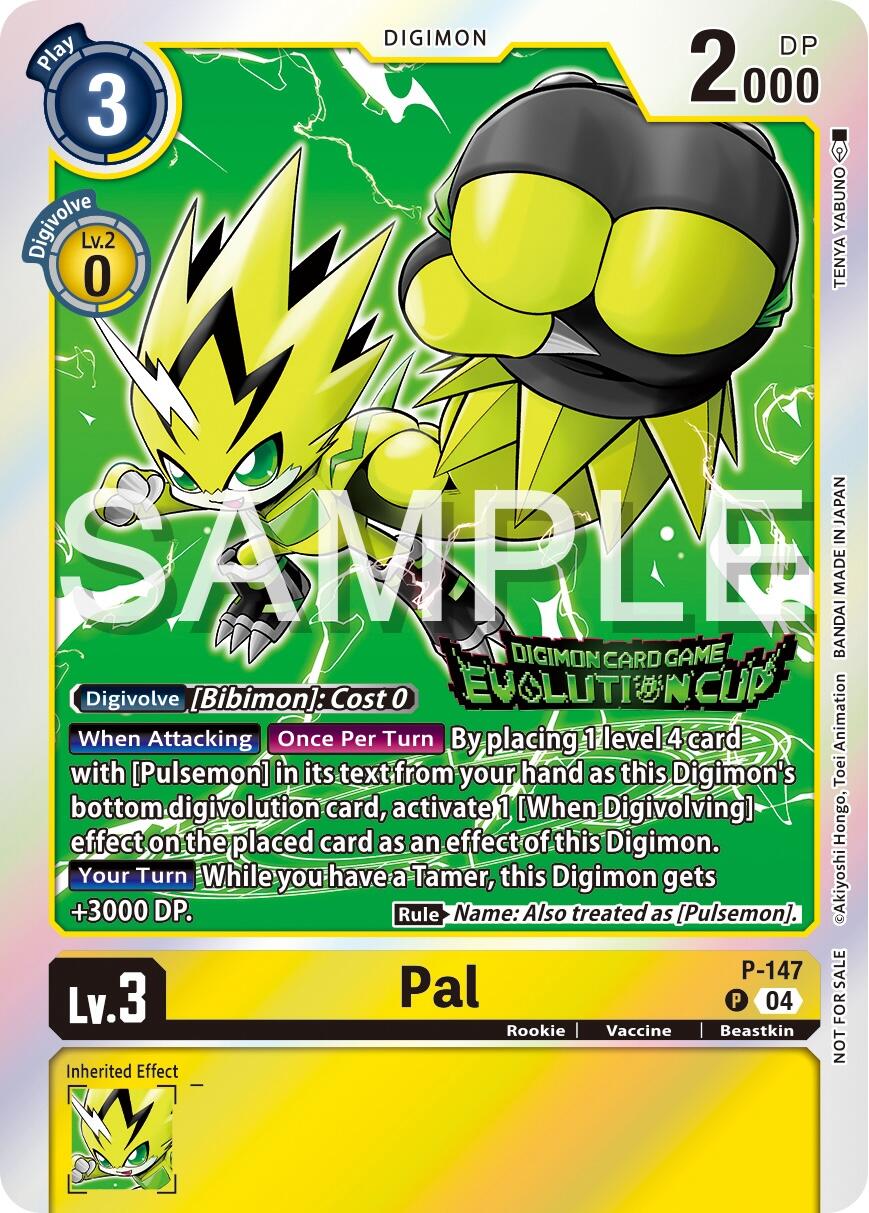 Pal [P-147] (2024 Evolution Cup) [Promotional Cards] | Anubis Games and Hobby