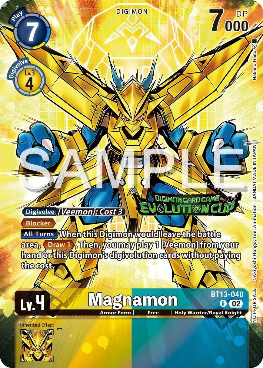 Magnamon [BT13-040] (2024 Evolution Cup) [Versus Royal Knights Booster Promos] | Anubis Games and Hobby