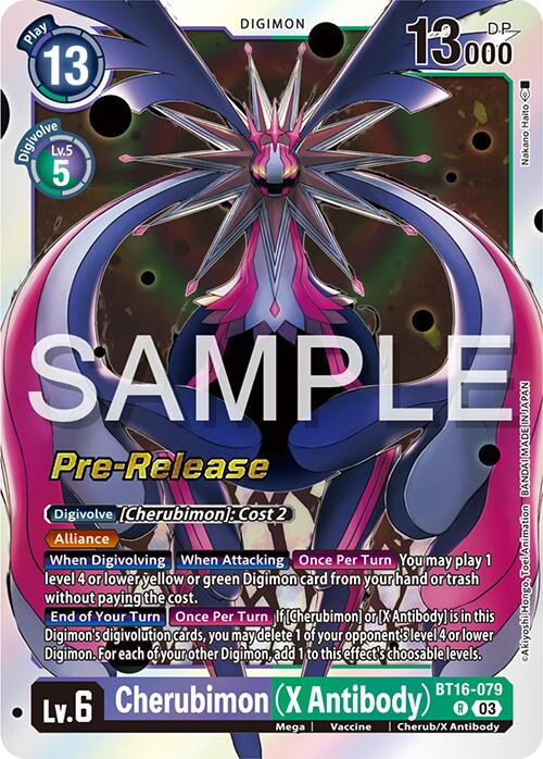 Cherubimon (X Antibody) [BT16-079] [Beginning Observer Pre-Release Promos] | Anubis Games and Hobby