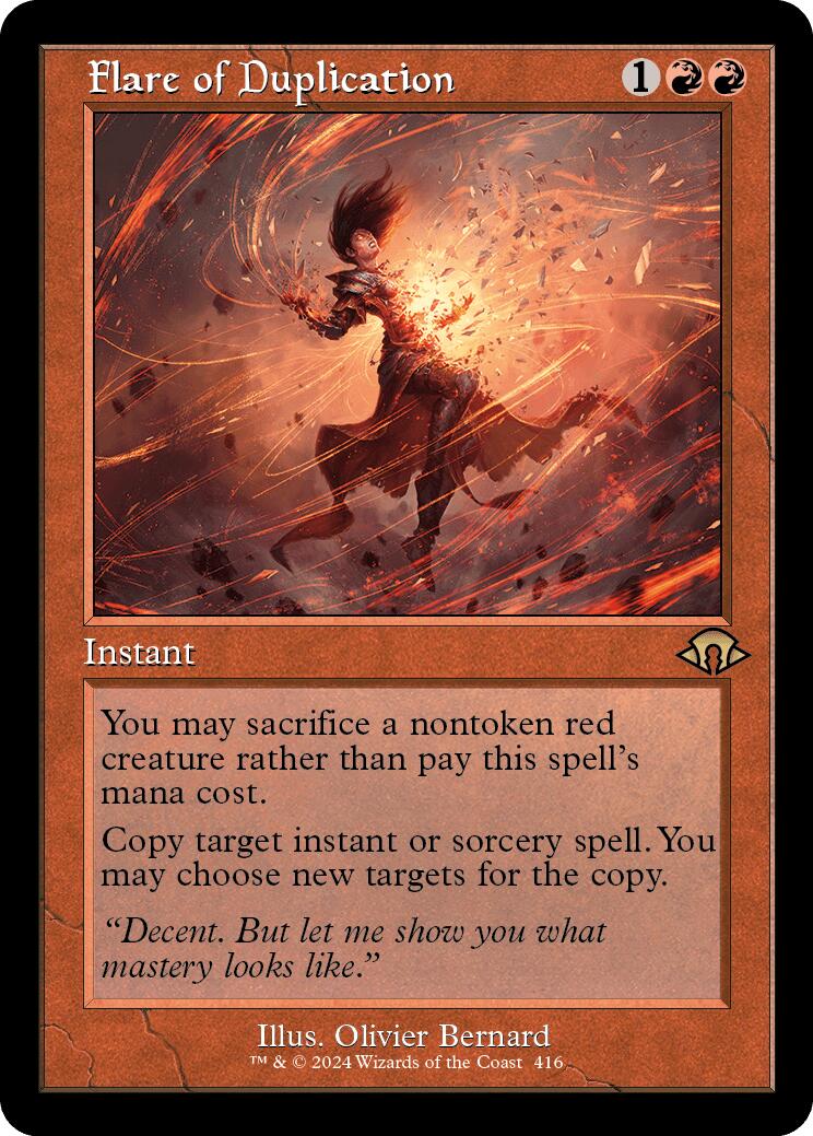 Flare of Duplication (Retro) [Modern Horizons 3] | Anubis Games and Hobby