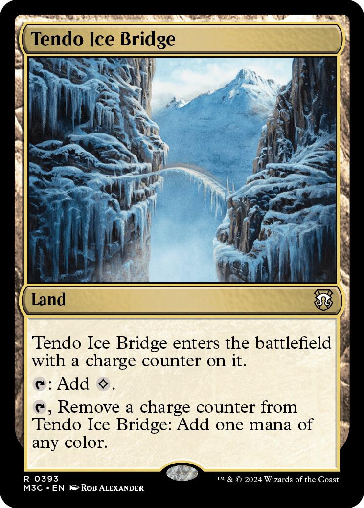 Tendo Ice Bridge [Modern Horizons 3 Commander] | Anubis Games and Hobby