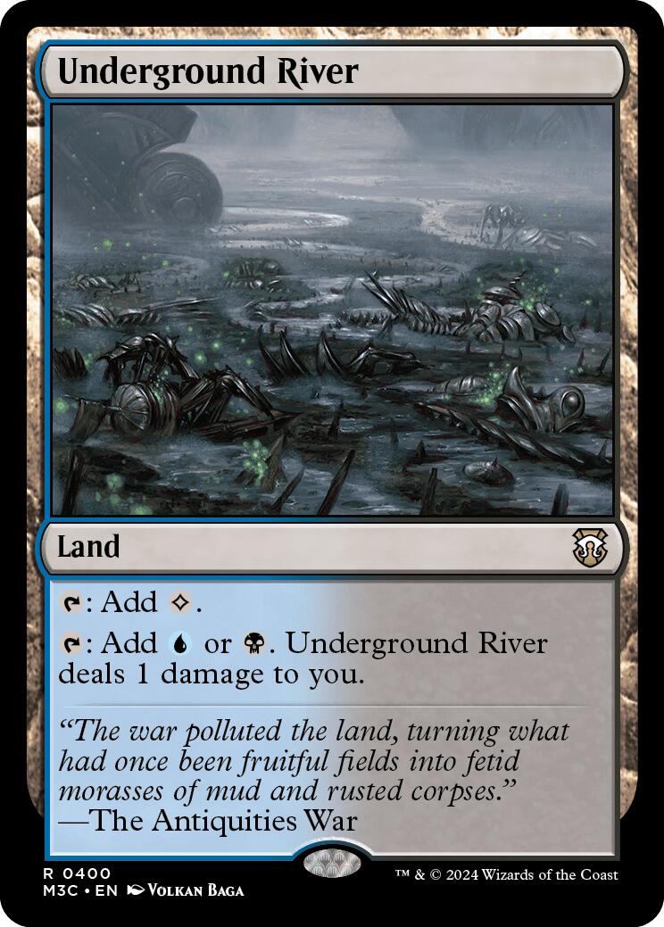 Underground River [Modern Horizons 3 Commander] | Anubis Games and Hobby