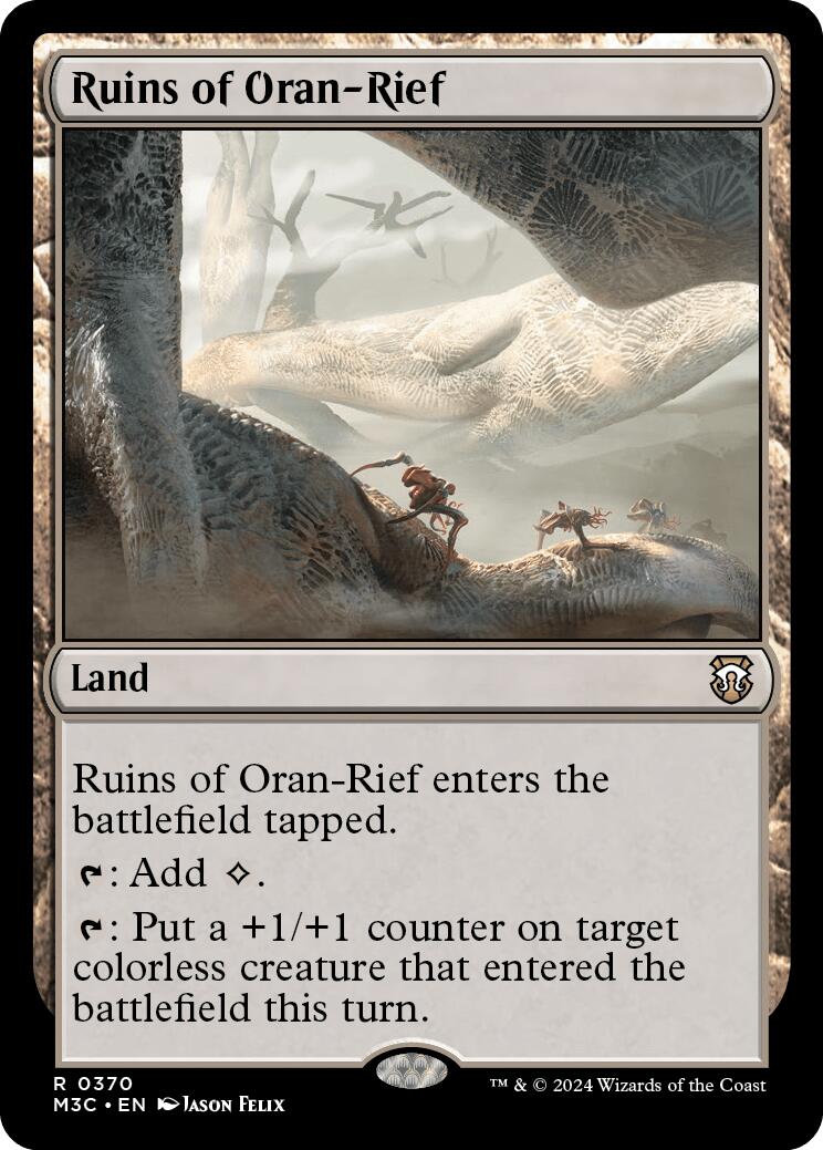 Ruins of Oran-Rief [Modern Horizons 3 Commander] | Anubis Games and Hobby