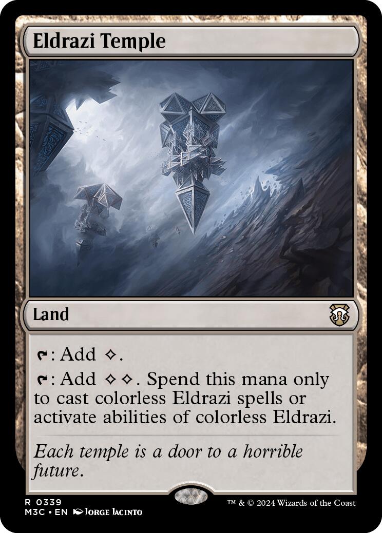 Eldrazi Temple [Modern Horizons 3 Commander] | Anubis Games and Hobby