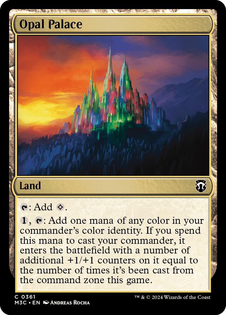 Opal Palace [Modern Horizons 3 Commander] | Anubis Games and Hobby