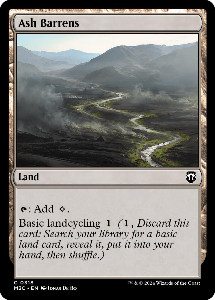 Ash Barrens [Modern Horizons 3 Commander] | Anubis Games and Hobby