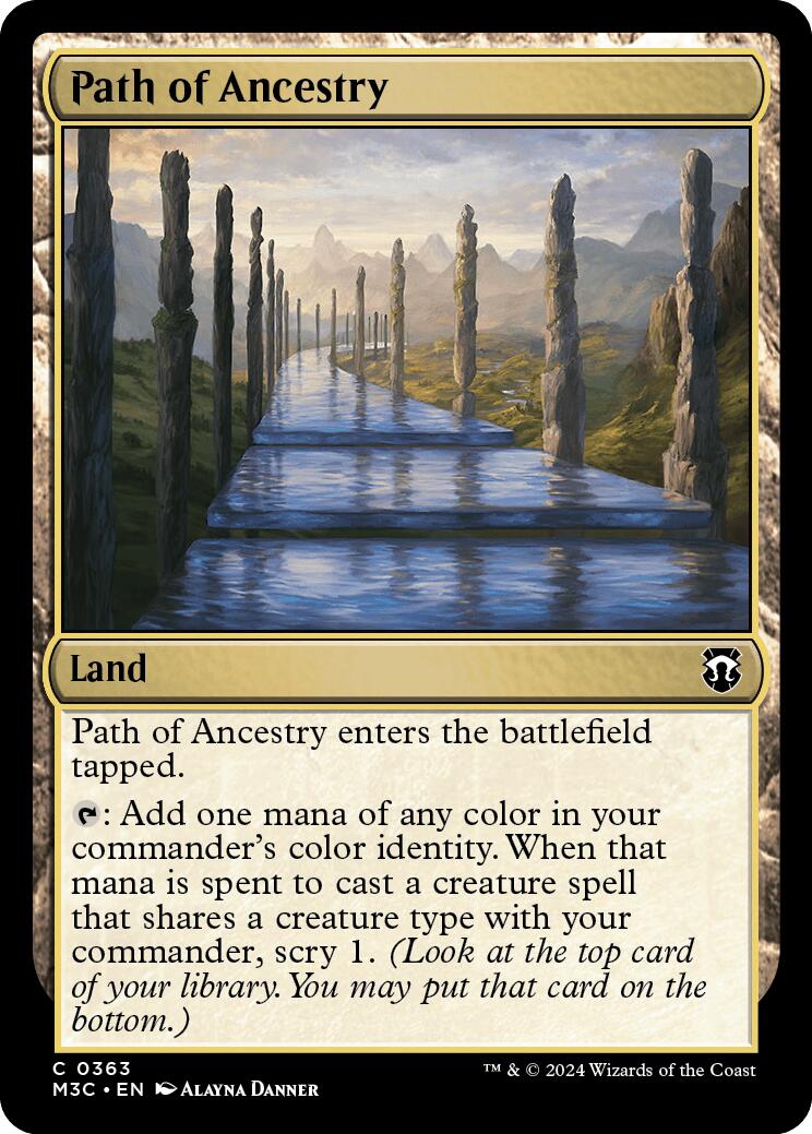 Path of Ancestry [Modern Horizons 3 Commander] | Anubis Games and Hobby