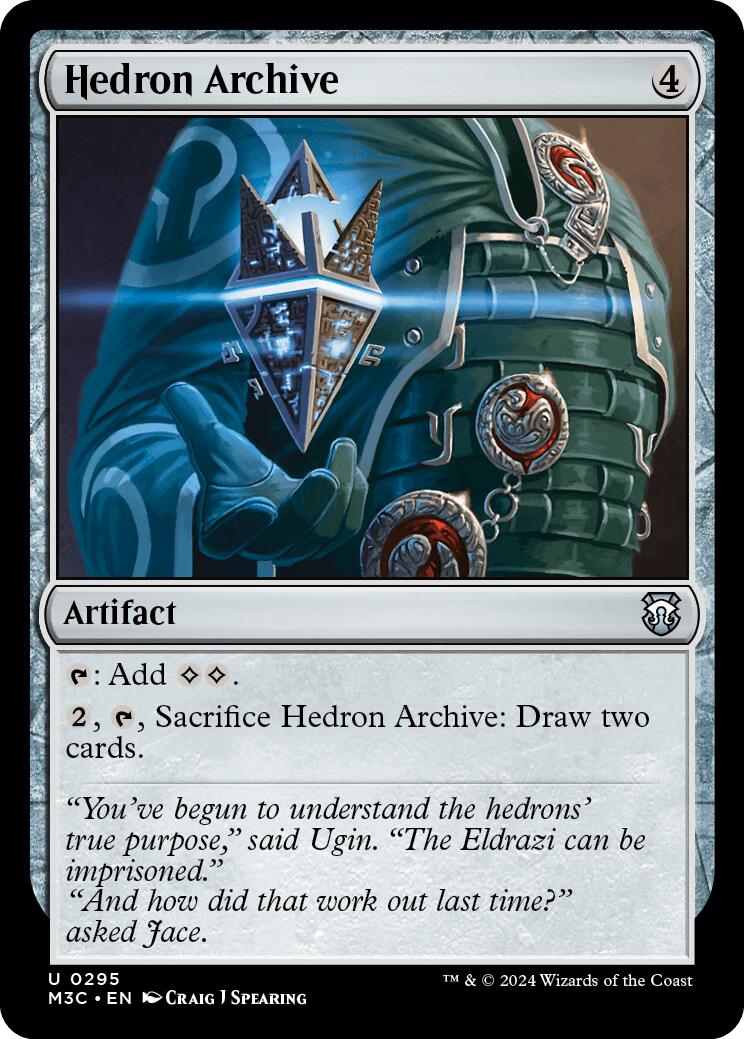 Hedron Archive [Modern Horizons 3 Commander] | Anubis Games and Hobby