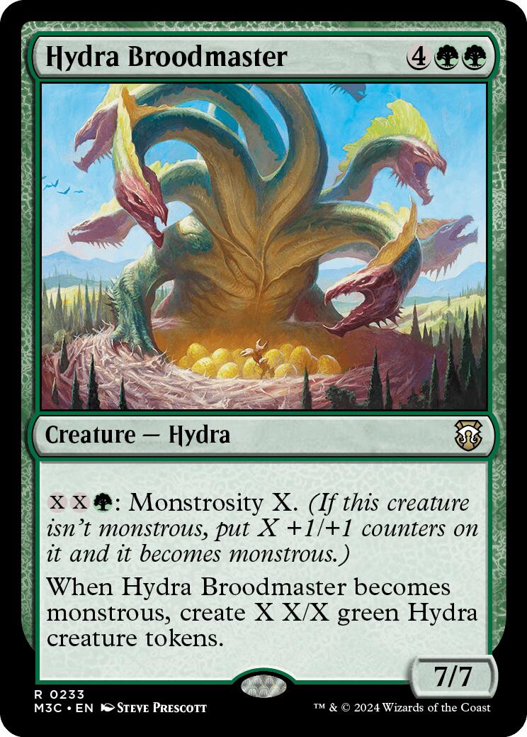 Hydra Broodmaster [Modern Horizons 3 Commander] | Anubis Games and Hobby