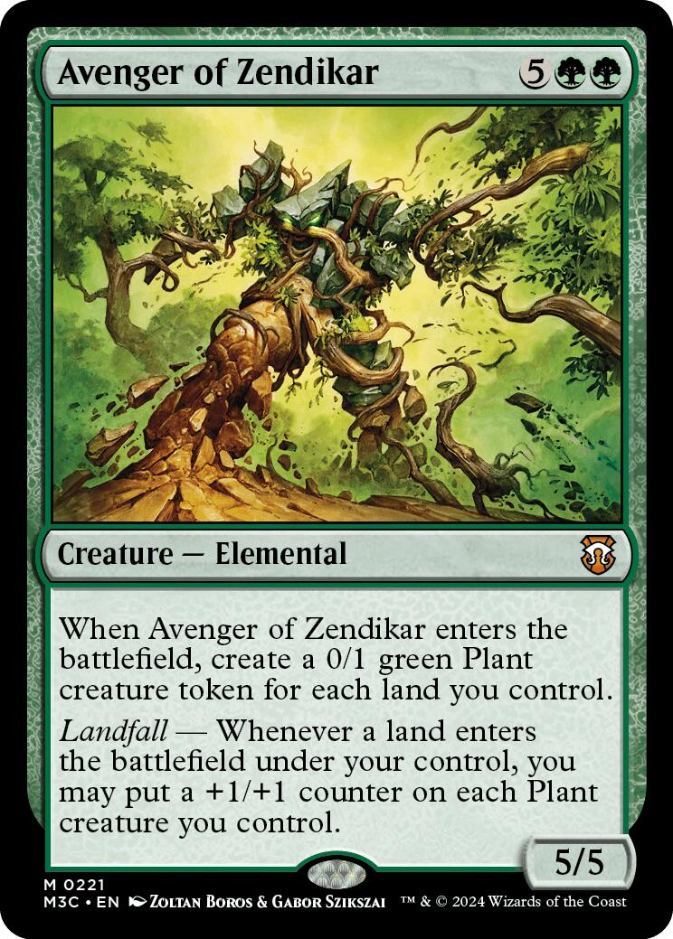 Avenger of Zendikar [Modern Horizons 3 Commander] | Anubis Games and Hobby