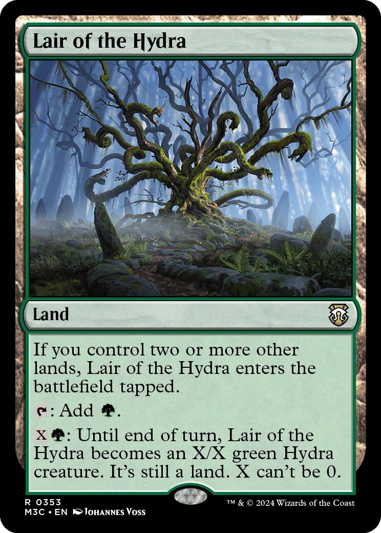 Lair of the Hydra [Modern Horizons 3 Commander] | Anubis Games and Hobby