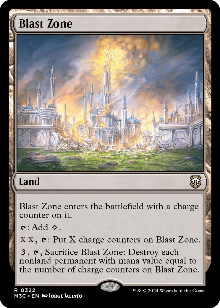 Blast Zone [Modern Horizons 3 Commander] | Anubis Games and Hobby