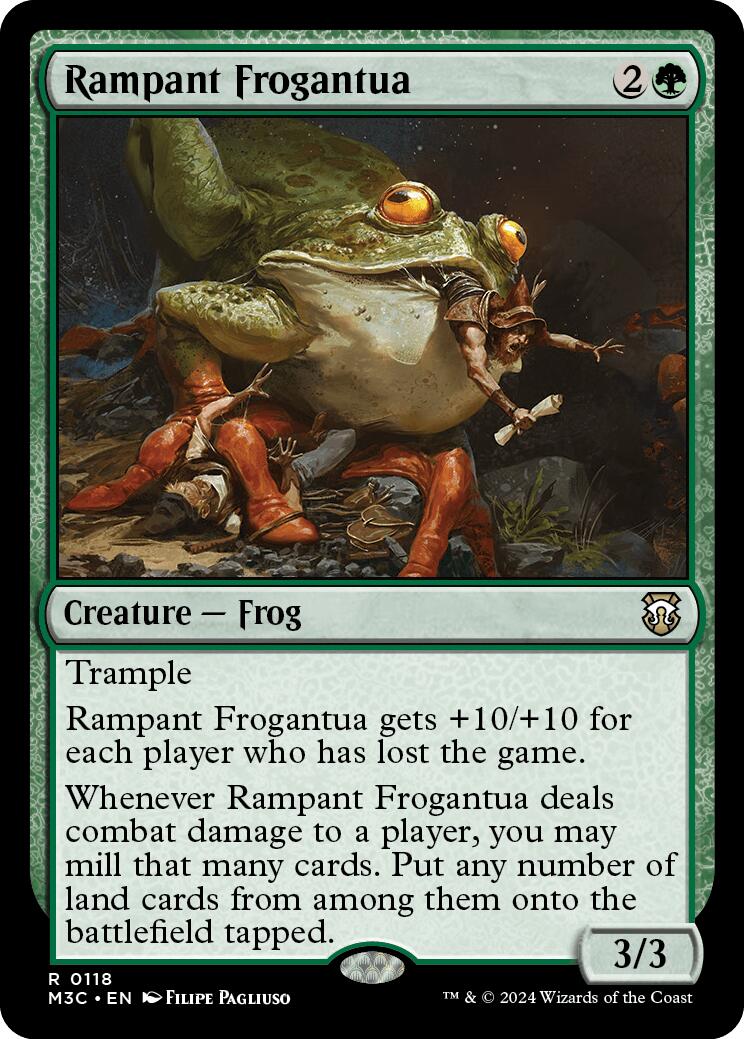 Rampant Frogantua [Modern Horizons 3 Commander] | Anubis Games and Hobby