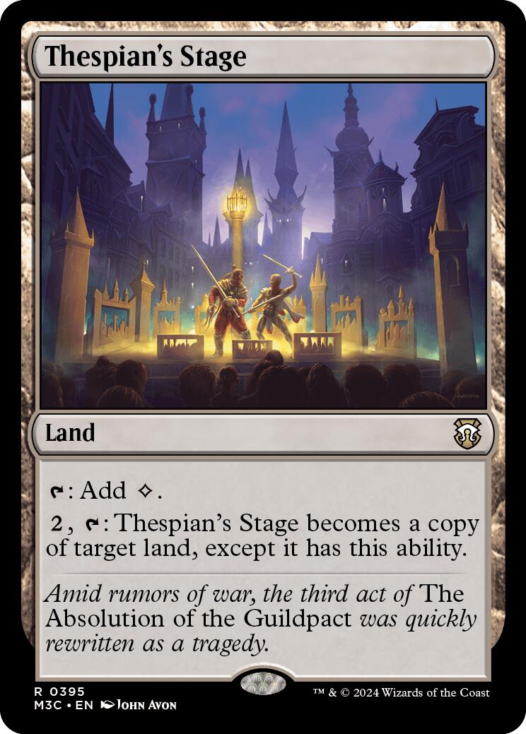 Thespian's Stage [Modern Horizons 3 Commander] | Anubis Games and Hobby