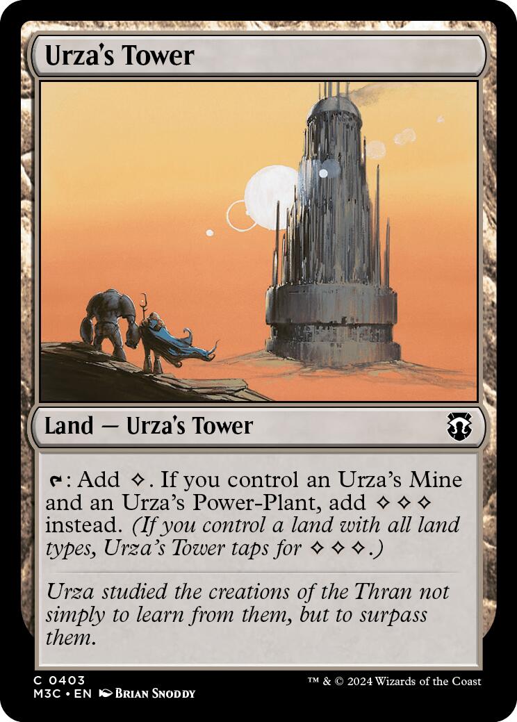 Urza's Tower [Modern Horizons 3 Commander] | Anubis Games and Hobby