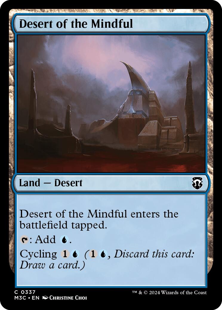 Desert of the Mindful [Modern Horizons 3 Commander] | Anubis Games and Hobby