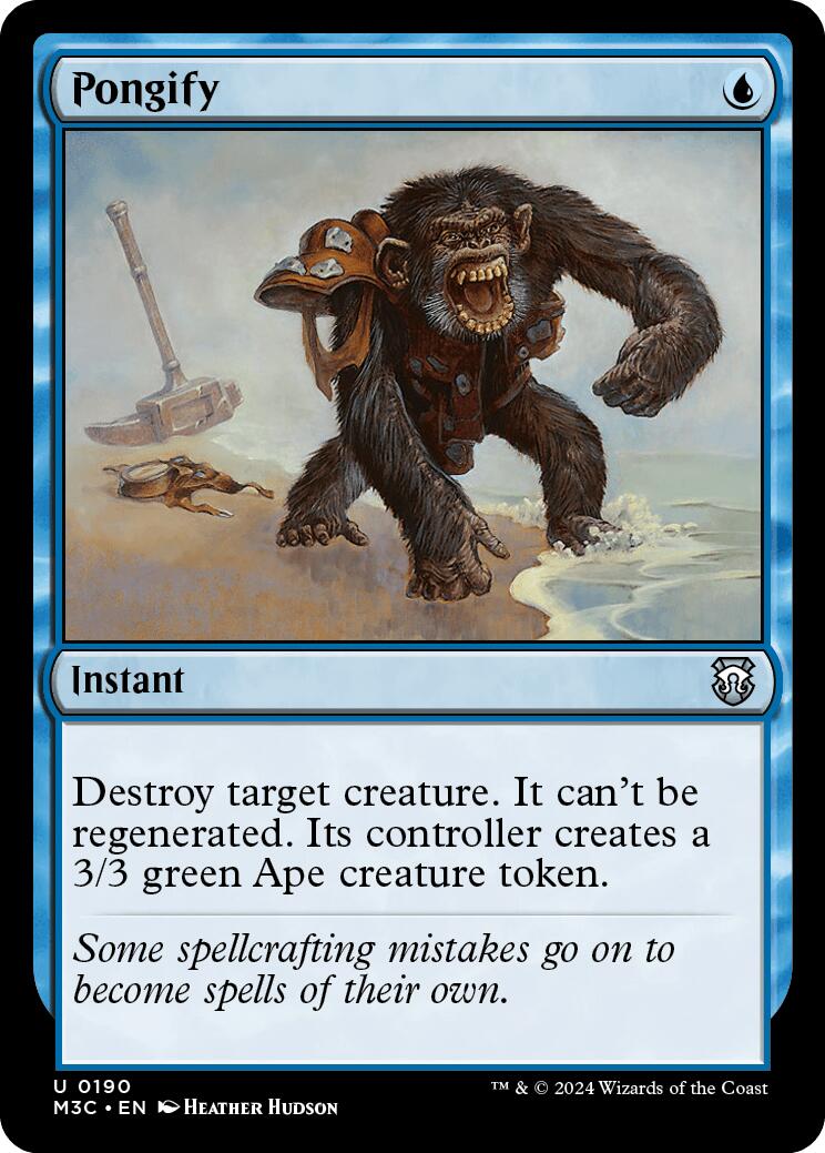 Pongify [Modern Horizons 3 Commander] | Anubis Games and Hobby