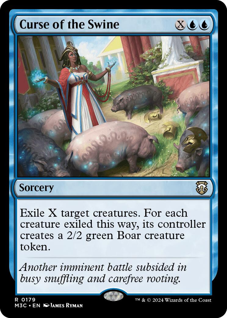 Curse of the Swine [Modern Horizons 3 Commander] | Anubis Games and Hobby