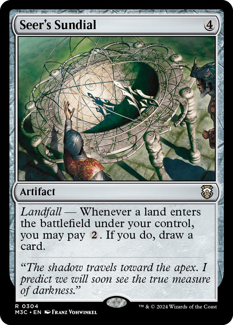 Seer's Sundial [Modern Horizons 3 Commander] | Anubis Games and Hobby