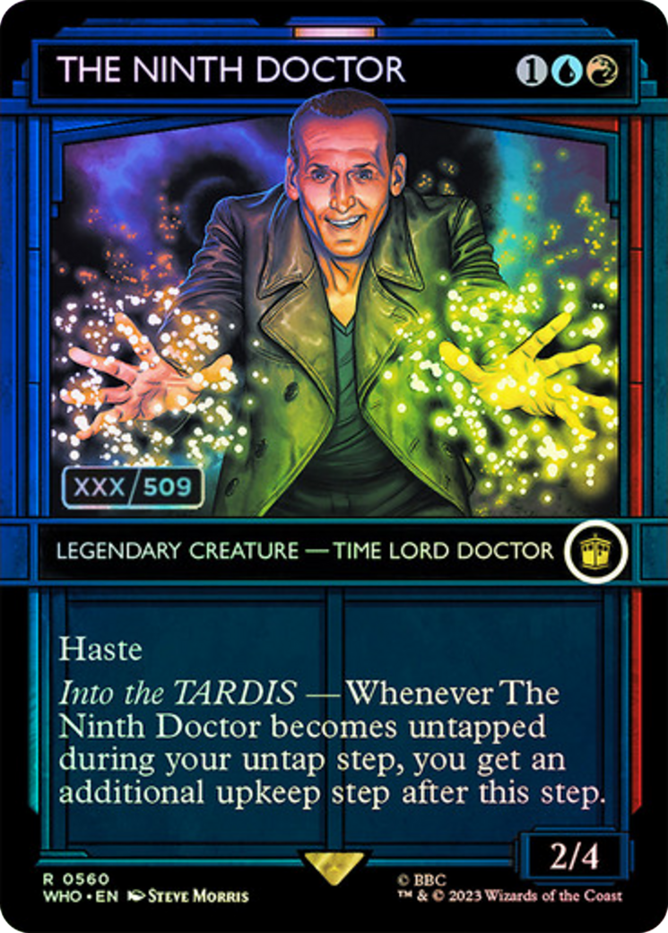 The Ninth Doctor (Serial Numbered) [Doctor Who] | Anubis Games and Hobby