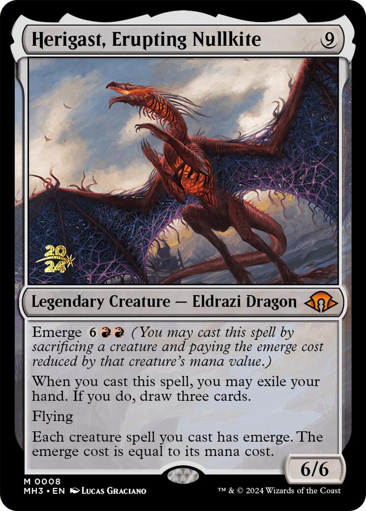 Herigast, Erupting Nullkite [Modern Horizons 3 Prerelease Promos] | Anubis Games and Hobby