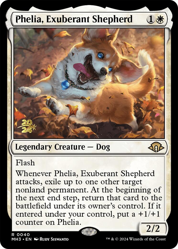 Phelia, Exuberant Shepherd [Modern Horizons 3 Prerelease Promos] | Anubis Games and Hobby