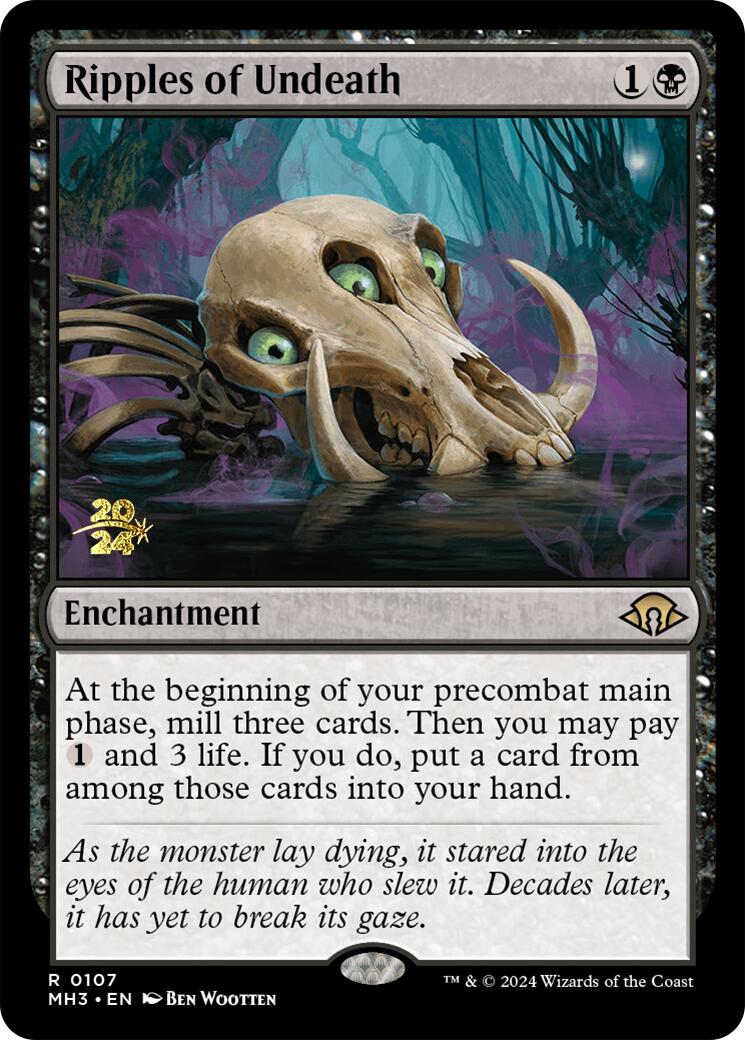 Ripples of Undeath [Modern Horizons 3 Prerelease Promos] | Anubis Games and Hobby