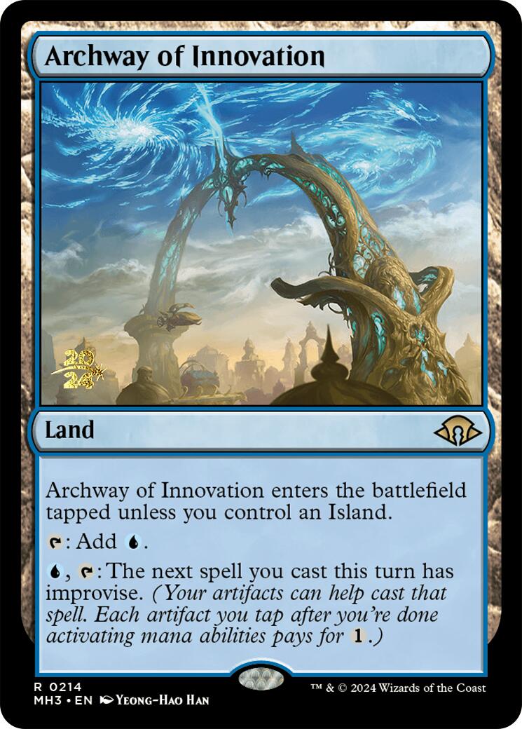 Archway of Innovation [Modern Horizons 3 Prerelease Promos] | Anubis Games and Hobby