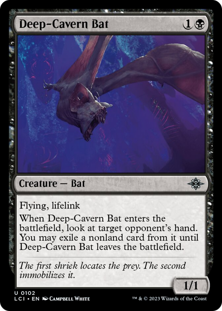 Deep-Cavern Bat [The Lost Caverns of Ixalan] | Anubis Games and Hobby