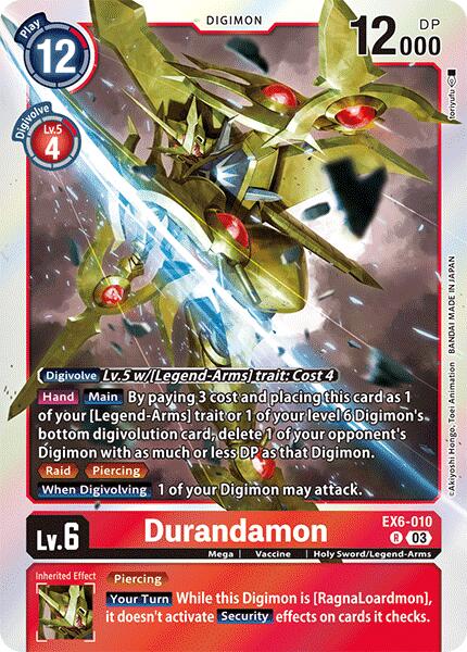 Durandamon [EX6-010] [Infernal Ascension] | Anubis Games and Hobby