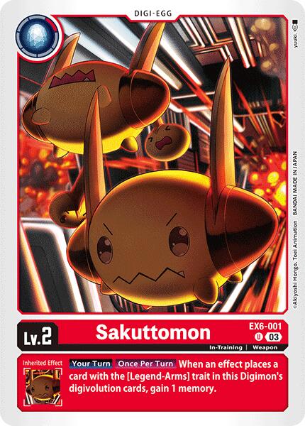 Sakuttomon [EX6-001] [Infernal Ascension] | Anubis Games and Hobby