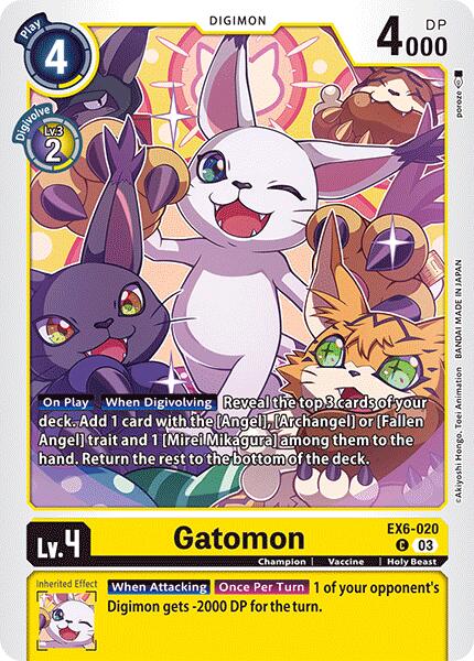 Gatomon [EX6-020] [Infernal Ascension] | Anubis Games and Hobby