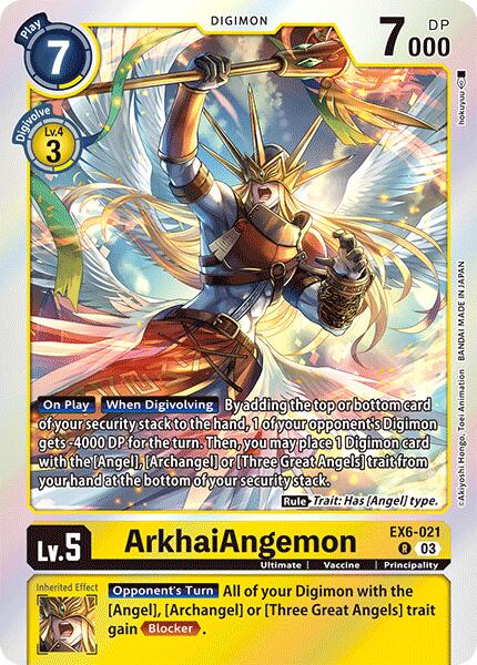 ArkhaiAngemon [EX6-021] [Infernal Ascension] | Anubis Games and Hobby