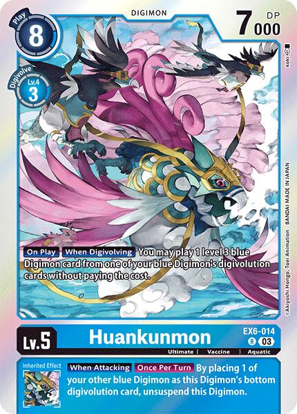 Huankunmon [EX6-014] [Infernal Ascension] | Anubis Games and Hobby