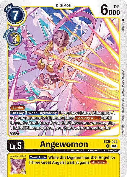 Angewomon [EX6-022] [Infernal Ascension] | Anubis Games and Hobby