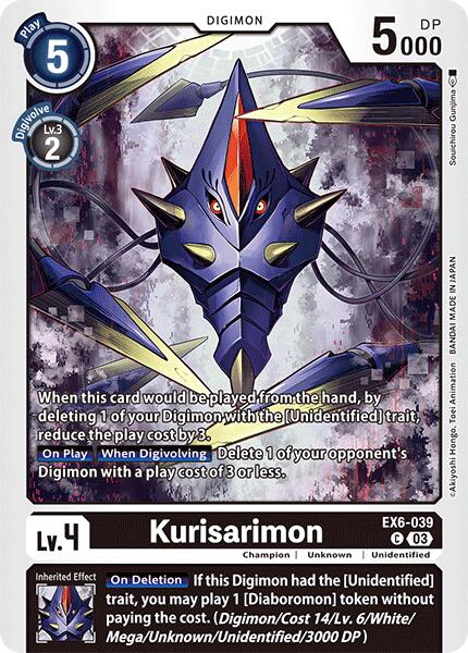 Kurisarimon [EX6-039] [Infernal Ascension] | Anubis Games and Hobby