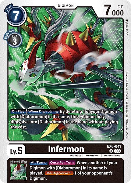 Infermon [EX6-041] [Infernal Ascension] | Anubis Games and Hobby
