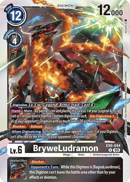 BryweLudramon [EX6-044] [Infernal Ascension] | Anubis Games and Hobby