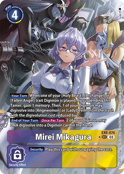 Mirei Mikagura [EX6-074] (Alternate Art) [Infernal Ascension] | Anubis Games and Hobby