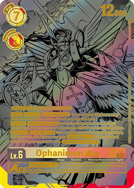 Ophanimon ACE [EX6-027] (Textured) [Infernal Ascension] | Anubis Games and Hobby