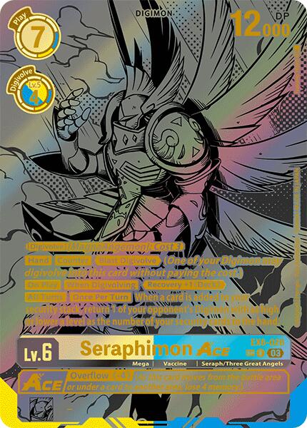 Seraphimon ACE [EX6-028] (Textured) [Infernal Ascension] | Anubis Games and Hobby