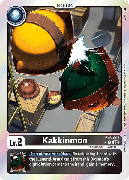 Kakkinmon [EX6-005] (Box Promotion Pack: Infernal Ascension) [Infernal Ascension] | Anubis Games and Hobby