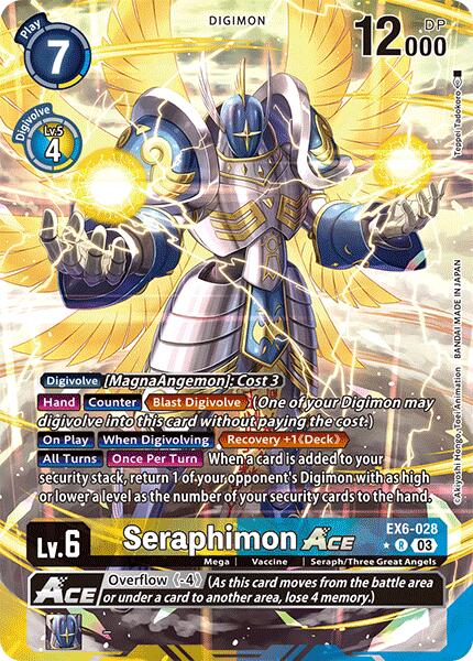 Seraphimon ACE [EX6-028] (Alternate Art) [Infernal Ascension] | Anubis Games and Hobby