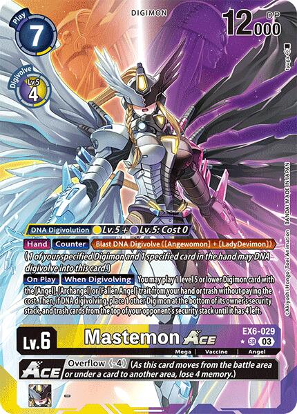 Mastemon ACE [EX6-029] (Alternate Art) [Infernal Ascension] | Anubis Games and Hobby