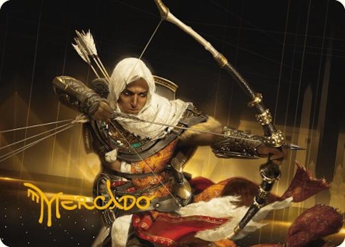 Bayek of Siwa Art Card (Gold-Stamped Signature) [Assassin's Creed Art Series] | Anubis Games and Hobby