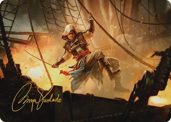 Edward Kenway Art Card (Gold-Stamped Signature) [Assassin's Creed Art Series] | Anubis Games and Hobby