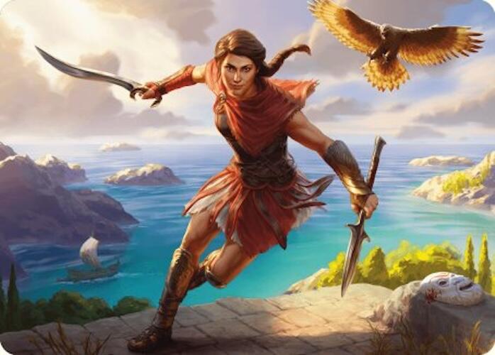 Kassandra, Eagle Bearer Art Card [Assassin's Creed Art Series] | Anubis Games and Hobby