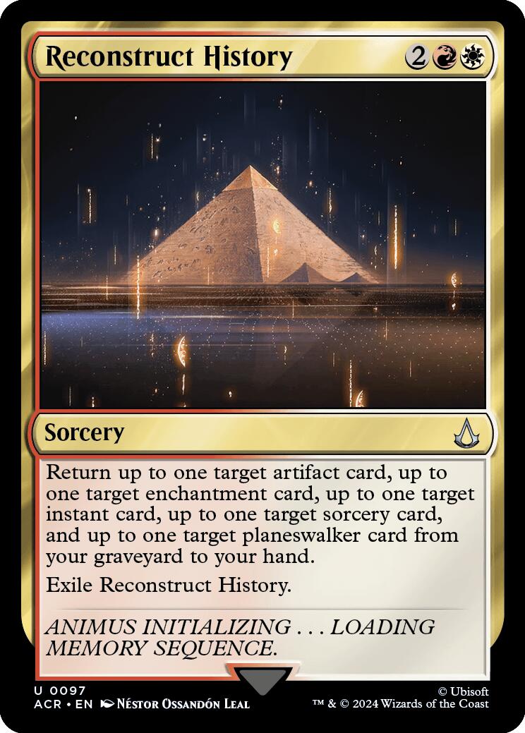 Reconstruct History [Assassin's Creed] | Anubis Games and Hobby
